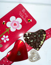 Load image into Gallery viewer, Chocolate Heart Shaped Tin
